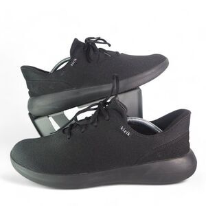 Kizik Madrid Eco Knit Hands Free Sneakers Blackout (Black) Men's 13